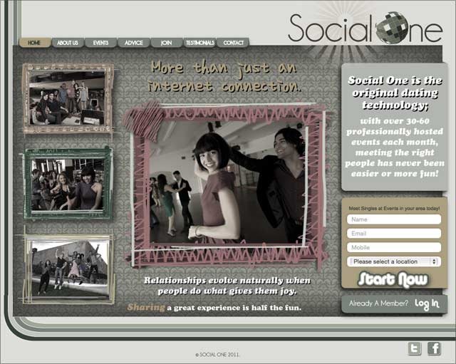 Social One - пример лид капча